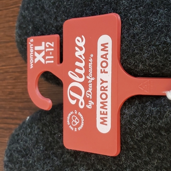 Dluxe by Dearforms Maci Slippers in Black Size 11/12 - Picture 7 of 10